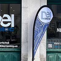 Décors adhésifs & Oriflamme - DELelec & Newash