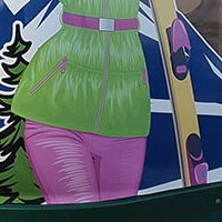 Décor adhésif - Morgane pizza