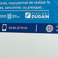 Panneau PVC & Roll'Up - Genevois Piscines