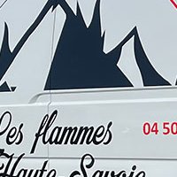 Covering partiel - Les flammes de Haute-Savoie