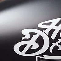 Personnalisation d'un réservoir de moto - Particulier