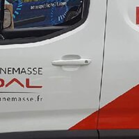 Covering partiel - SADAL, Citroën Annemasse - Accès publicité