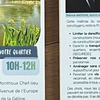 Accroche-Porte - Pour Vétraz-Monthoux, liste électorale de Patrick Antoine