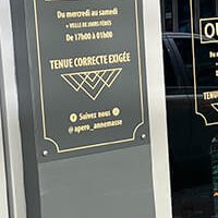 Enseigne & signalétique extérieure - L'apéro