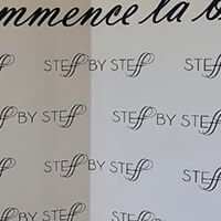 Réalisation d'un Photocall - Steff by Steff