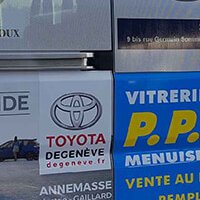 Covering total par Accès Publicité - Commune de Vétraz-Monthoux