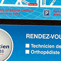 Carte de rendez-vous - La vitrine médicale