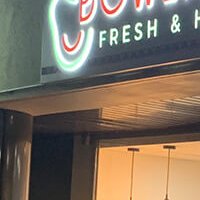 Enseigne lumineuse & Enseigne drapeau - Bowlicious