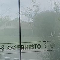 Décor adhésif dépoli - La Table Ernesto