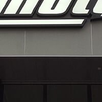 Accès publicité - Lettres boitier leds - Alp'Moto