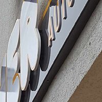 Lettres découpées - Auto-École Foucher