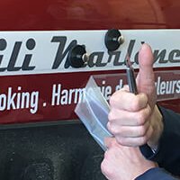 Covering partiel par Accès publicité - LILI Marlène - Coiffure